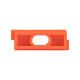 Фотография Крепеж-клипса d20 мм (10 шт) оранжевая EKF-Plast, артикул derj-z-20o