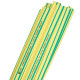 Фотография Термоусаживаемая трубка ТУТ нг 16/8 желто-зеленая в отрезках по 1м EKF PROxima, артикул tut-16-yg-1m