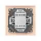 Фотография Валенсия выключатель 1-кл. 10А кремовый с индикатором EKF PROxima, артикул EWV10-121-20