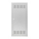 Фотография Дверь металлическая с перфорацией для щита Nova 4 габарит IP40 EKF PROxima, артикул nv-door-pm-4