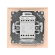 Фотография Валенсия выключатель 2-кл. 10А кремовый с индикатором EKF PROxima, артикул EWV10-123-20