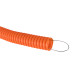 Фотография Труба гофрированная ПНД тяжелая с протяжкой d20 мм (100 м) оранжевая EKF-Plast, артикул tpnd-20-to
