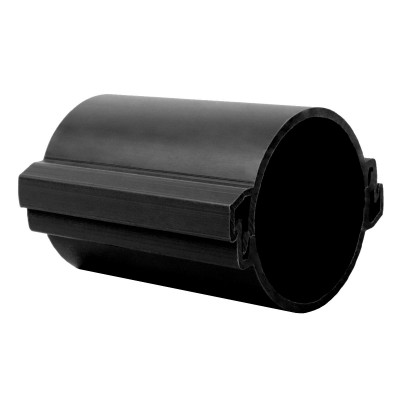 Фотография Труба разборная ПНД d110 мм (3 м) 450Н черная EKF-Plast, артикул tr-hdpe-110-450-black