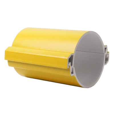 Фотография Труба разборная ПВХ d110 мм (3 м) 750Н желтая EKF-Plast, артикул tr-pvc-110-750-yellow