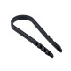 Фотография Дюбель-хомут для круглого кабеля (19-25мм) черный (50шт.) EKF PROxima, артикул plc-ncs50-19x25b